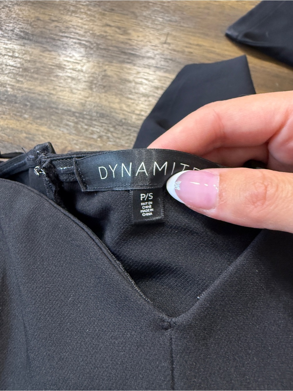 Dynamite Black Corset Wide Leg Jumpsuit - Picture 4 of 4